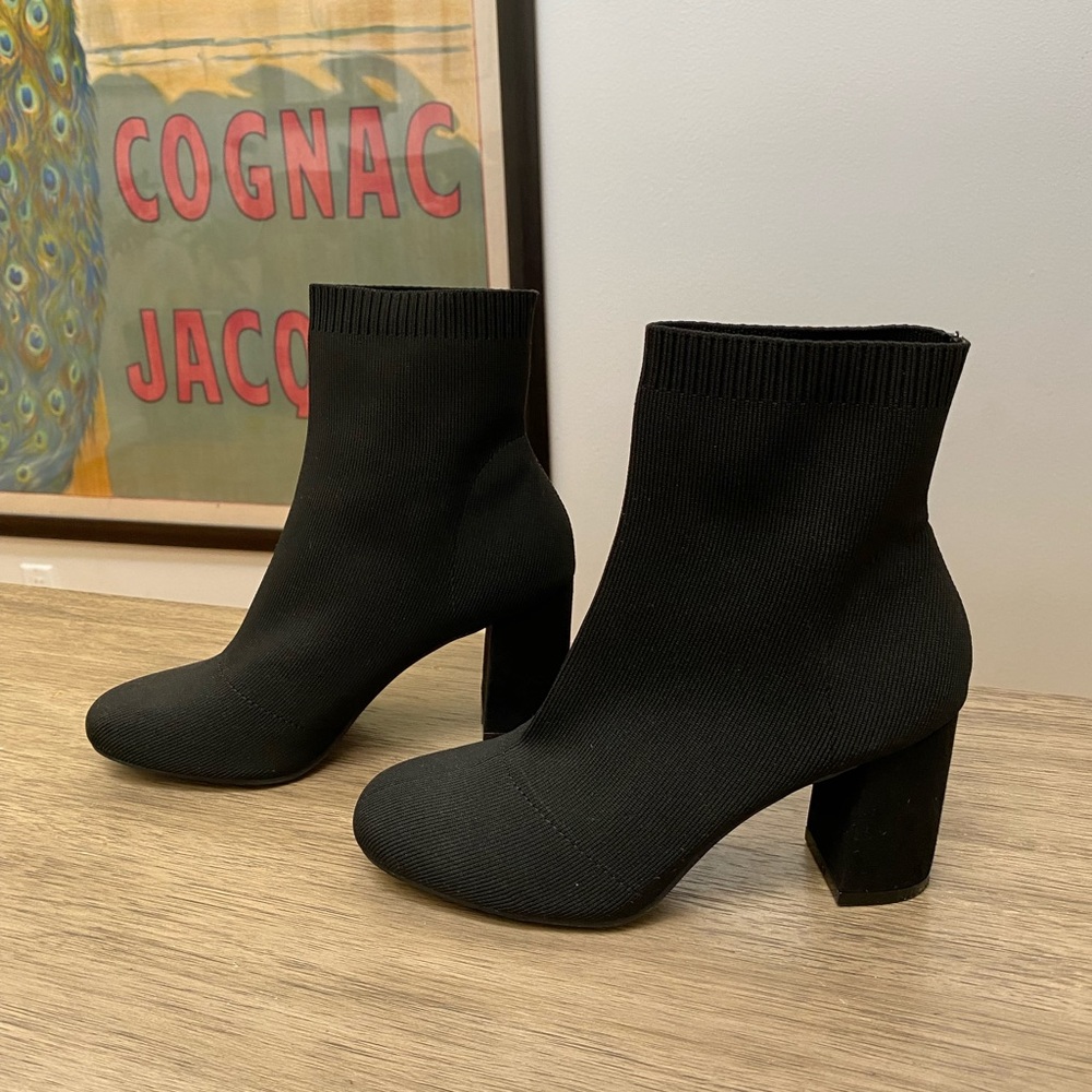 Black booties
